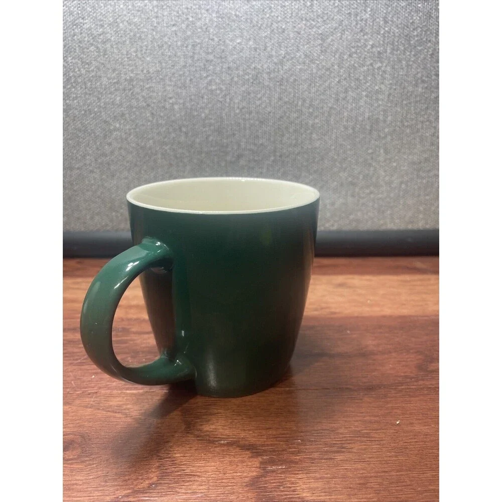Starbucks Ceramic Green White Mermaid Siren Logo Coffee Cup 12oz Mug 2020